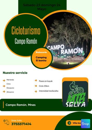Cicloturismo Oberá - Campo Ramón